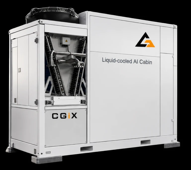 CGiX Micro liquid-cooled AI cabin